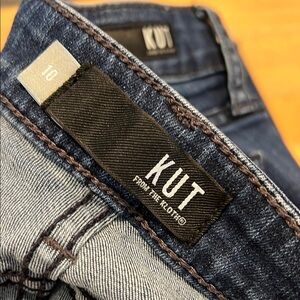 Kut from the Kloth Blue Skinny Jeans with Premium Denim